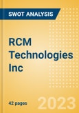 RCM Technologies Inc (RCMT) - Financial and Strategic SWOT Analysis Review- Product Image