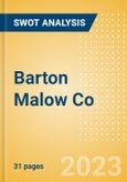 Barton Malow Co - Strategic SWOT Analysis Review- Product Image