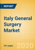 Italy General Surgery Market Outlook to 2025 - Access Instruments, Aesthetic Devices, Aesthetic Lasers and Energy Devices and Others- Product Image