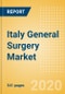 Italy General Surgery Market Outlook to 2025 - Access Instruments, Aesthetic Devices, Aesthetic Lasers and Energy Devices and Others - Product Image