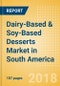 Dairy-Based & Soy-Based Desserts (Dairy & Soy Food) Market in South America - Outlook to 2022: Market Size, Growth and Forecast Analytics - Product Thumbnail Image