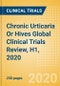 Chronic Urticaria Or Hives Global Clinical Trials Review, H1, 2020 - Product Thumbnail Image