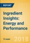 Ingredient Insights: Energy and Performance - Opportunities to capitalize on demand for sports nutrition products using on-trend and emerging ingredients - Product Thumbnail Image