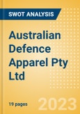 Australian Defence Apparel Pty Ltd - Strategic SWOT Analysis Review- Product Image