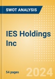 IES Holdings Inc (IESC) - Financial and Strategic SWOT Analysis Review- Product Image