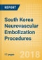 South Korea Neurovascular Embolization Procedures Outlook to 2025 - Product Thumbnail Image