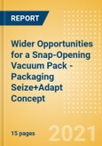 Wider Opportunities for a Snap-Opening Vacuum Pack - Packaging Seize+Adapt Concept- Product Image