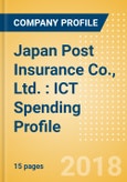 Japan Post Insurance Co., Ltd. : ICT Spending Profile - Japan Post Insurance: Technologies deployed for efficient processes- Product Image