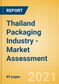 Thailand Packaging Industry - Market Assessment, Key Trends and Opportunities to 2025- Product Image