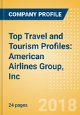 Top Travel and Tourism Profiles: American Airlines Group, Inc. - Detailed positioning insight to better understand your target- Product Image