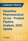 Hisamitsu Pharmaceutical Co Inc (4530) - Product Pipeline Analysis, 2020 Update- Product Image