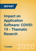 Impact on Application Software: COVID-19 - Thematic Reserch- Product Image