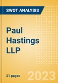 Paul Hastings LLP - Strategic SWOT Analysis Review- Product Image