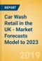 Car Wash Retail in the UK - Market Forecasts Model to 2023 - Product Thumbnail Image