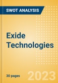 Exide Technologies - Strategic SWOT Analysis Review- Product Image