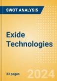 Exide Technologies - Strategic SWOT Analysis Review- Product Image