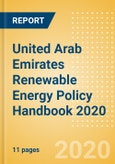 United Arab Emirates Renewable Energy Policy Handbook 2020- Product Image