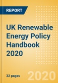 UK Renewable Energy Policy Handbook 2020- Product Image