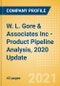 W. L. Gore & Associates Inc - Product Pipeline Analysis, 2020 Update - Product Thumbnail Image