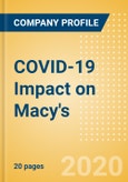 COVID-19 Impact on Macy's- Product Image