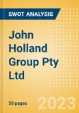 John Holland Group Pty Ltd - Strategic SWOT Analysis Review- Product Image