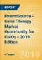 PharmSource - Gene Therapy Market Opportunity for CMOs - 2019 Edition - Product Thumbnail Image