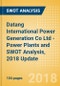 Datang International Power Generation Co Ltd - Power Plants and SWOT Analysis, 2018 Update - Product Thumbnail Image