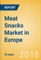 Meat Snacks (Savory Snacks) Market in Europe - Outlook to 2022: Market Size, Growth and Forecast Analytics - Product Thumbnail Image