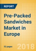 Pre-Packed Sandwiches (Savory & Deli Foods) Market in Europe - Outlook to 2022: Market Size, Growth and Forecast Analytics- Product Image