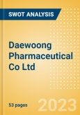Daewoong Pharmaceutical Co Ltd (069620) - Financial and Strategic SWOT Analysis Review- Product Image