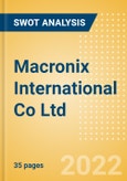 Macronix International Co Ltd (2337) - Financial and Strategic SWOT Analysis Review- Product Image