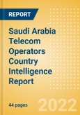 Saudi Arabia Telecom Operators Country Intelligence Report- Product Image