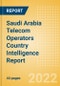 Saudi Arabia Telecom Operators Country Intelligence Report - Product Thumbnail Image