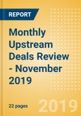 Monthly Upstream Deals Review - November 2019- Product Image