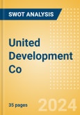 United Development Co (UDCD) - Financial and Strategic SWOT Analysis Review- Product Image