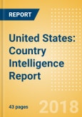 United States: Country Intelligence Report- Product Image