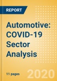 Automotive: COVID-19 Sector Analysis- Product Image