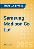 Samsung Medison Co Ltd - Strategic SWOT Analysis Review- Product Image