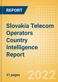 Slovakia Telecom Operators Country Intelligence Report- Product Image