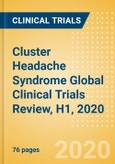 Cluster Headache Syndrome (Cluster Headache) Global Clinical Trials Review, H1, 2020- Product Image