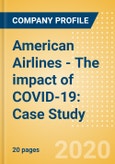 American Airlines - The impact of COVID-19: Case Study- Product Image