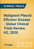 Malignant Pleural Effusion Disease - Global Clinical Trials Review, H2, 2020- Product Image
