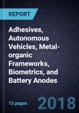 Advancements in Adhesives, Autonomous Vehicles, Metal-organic Frameworks, Biometrics, and Battery Anodes- Product Image