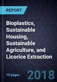 Innovations in Bioplastics, Sustainable Housing, Sustainable Agriculture, and Licorice Extraction- Product Image