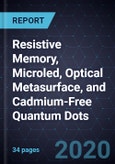 Growth Opportunities in Resistive Memory, Microled, Optical Metasurface, and Cadmium-Free Quantum Dots- Product Image