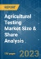 Agricultural Testing Market Size & Share Analysis - Growth Trends & Forecasts (2023 - 2028) - Product Thumbnail Image