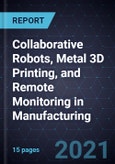 2021 Growth Opportunities in Collaborative Robots, Metal 3D Printing, and Remote Monitoring in Manufacturing- Product Image