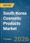 South Korea Cosmetic Products - Market Share Analysis, Industry Trends & Statistics, Growth Forecasts (2026-2031) - Product Thumbnail Image