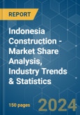Indonesia Construction - Market Share Analysis, Industry Trends & Statistics, Growth Forecasts 2020 - 2029- Product Image