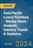 Asia-Pacific Luxury Furniture - Market Share Analysis, Industry Trends & Statistics, Growth Forecasts 2020 - 2029- Product Image